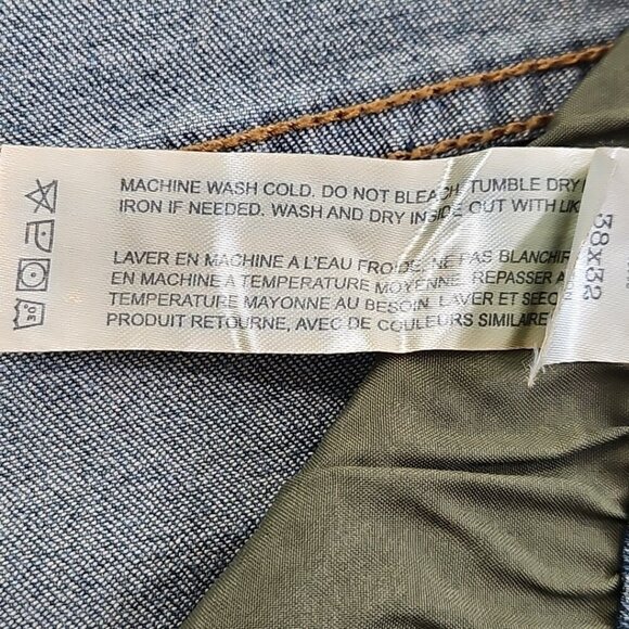 NWT Smith & Mills Denim Blue Jeans Stretch Men’s 38 x 32 Tailored Medium Wash - Picture 12 of 16